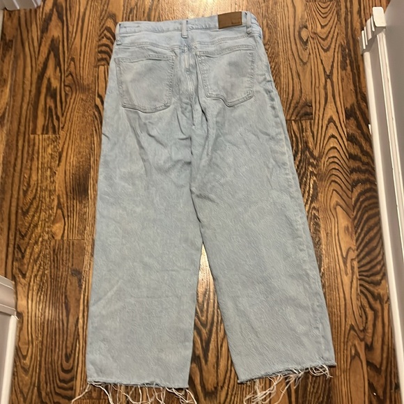 Madewell Perfect Fit vintage wide leg crop jean 29 ward wash - Picture 6 of 8